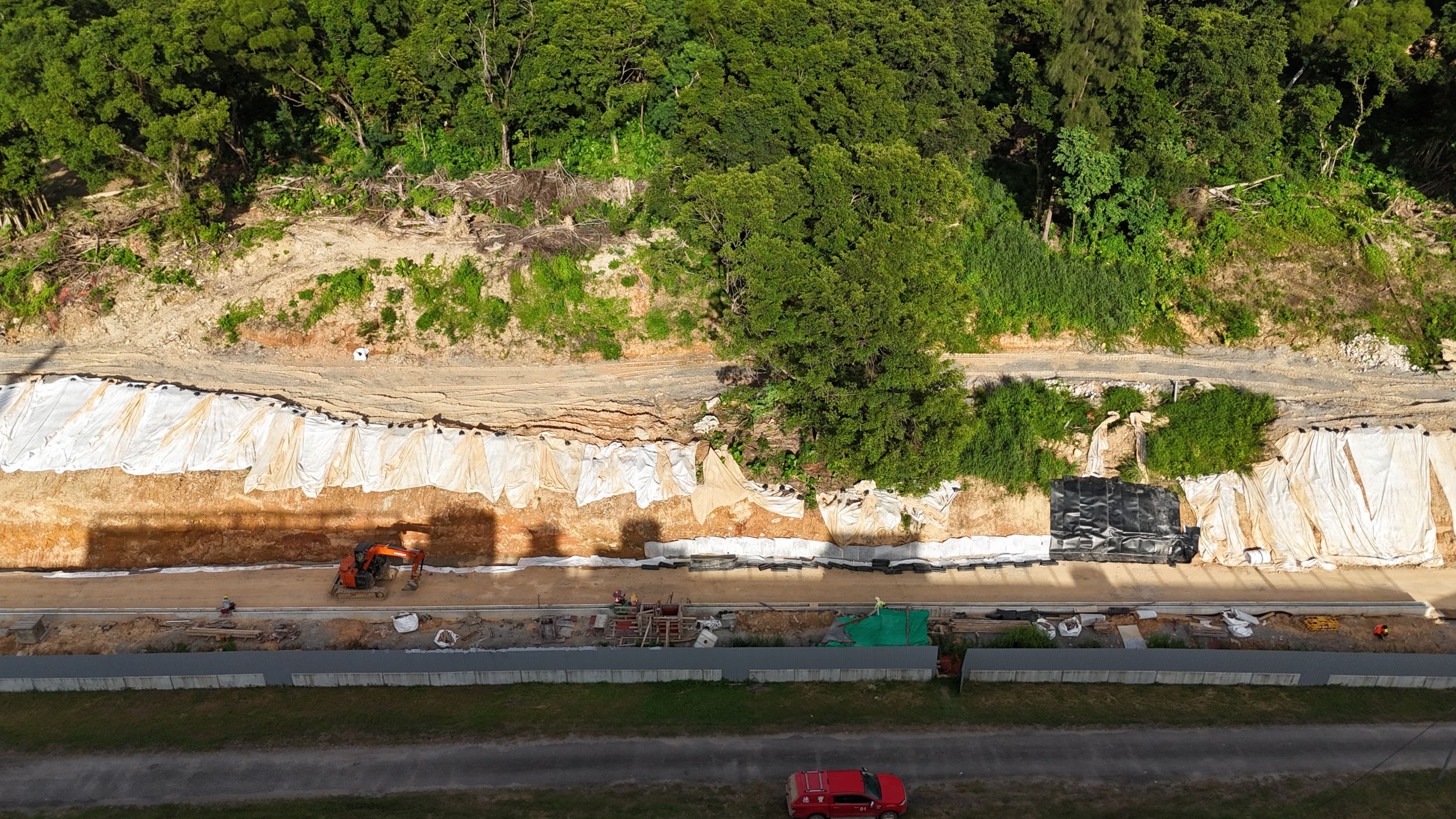 Latest updates on the Reinforced Slope Wall