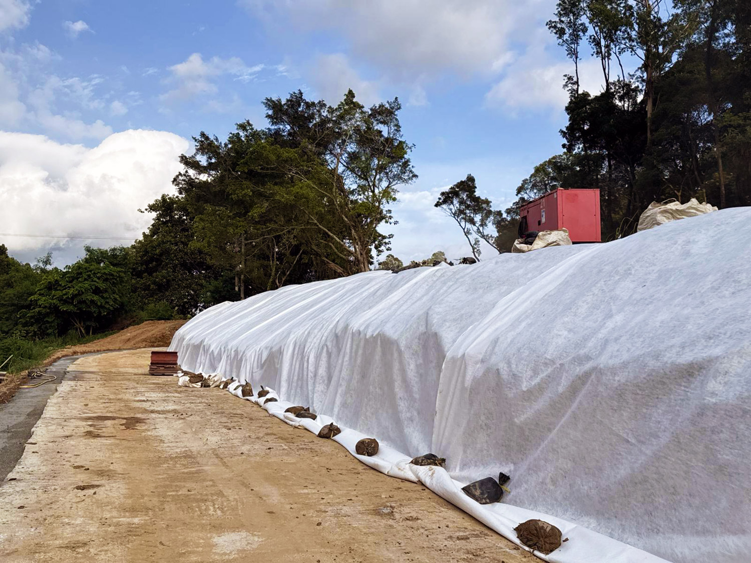 Site preparation for extreme weather