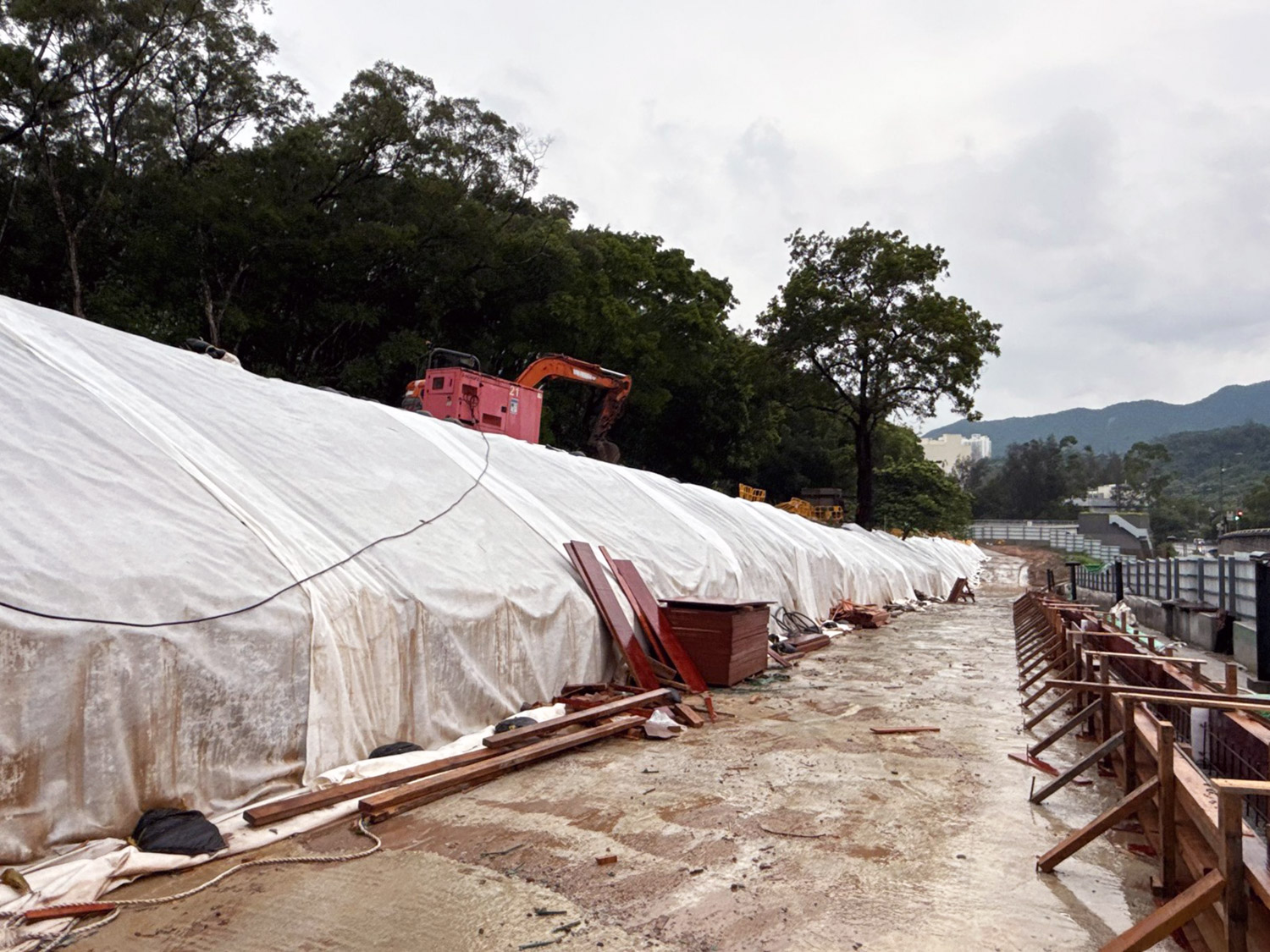 Site preparation for extreme weather