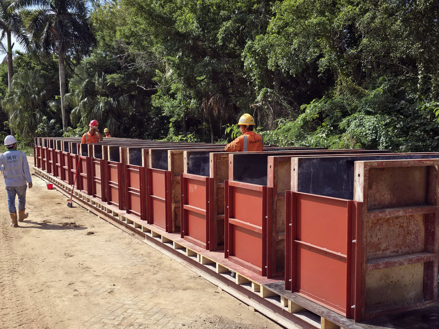 Phase two site-formation begins